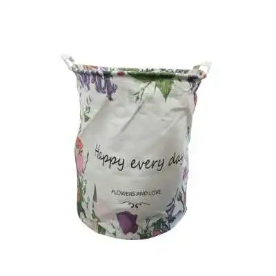 PANIER À LINGE, SAC DE RANGEMENT DE JOUETS POUR ENFANTS Ø39*49CM MOTIFS - 3