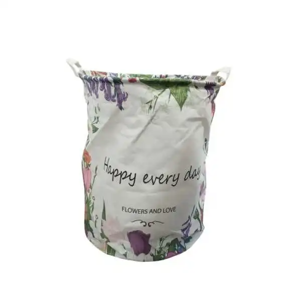 PANIER À LINGE, SAC DE RANGEMENT DE JOUETS POUR ENFANTS Ø39*49CM MOTIFS