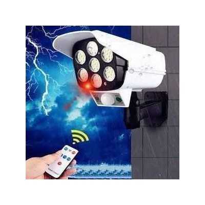 APPLIQUE LED SOLAIRE AVEC DÉTECTEUR DE MOUVEMENT FORME CAMÉRA 77 SMD LED 3 MODES - 1 APPLIQUE LED SOLAIRE AVEC DÉTECTEUR DE MOUVEMENT FORME CAMÉRA 77 SMD LED 3 MODES - 1