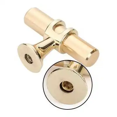 BOUTON DE PORTE EN ALLIAGE DE ZINC DORÉ 50*35MM - 4 BOUTON DE PORTE EN ALLIAGE DE ZINC DORÉ 50*35MM - 4