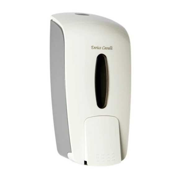 DISTRIBUTEUR DE SAVON LIQUIDE 600ML BLANC ENRICO CAVALLI
