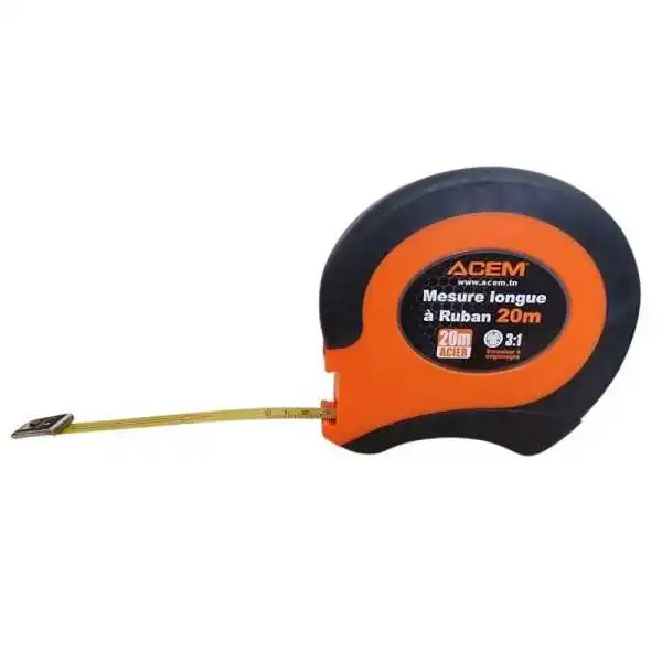 MÈTRE RUBAN EN ACIER 20M ACEM