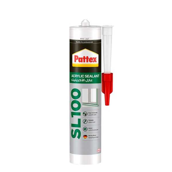 SILICONE ACRYLIQUE BLANC SL100 280ML PATTEX