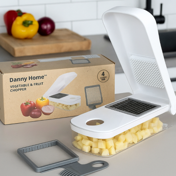 COUPE-LÉGUMES ET FRUITS 4 PIÈCES DANNY HOME