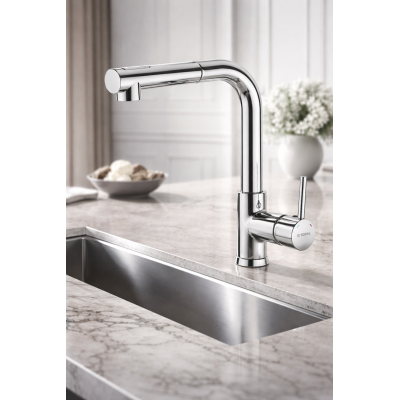 MITIGEUR D'ÉVIER EXTRACTIBLE