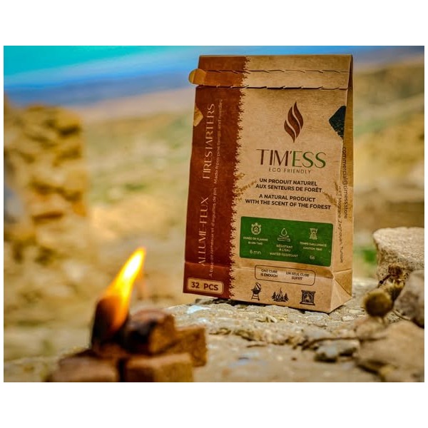 LOT DE 32 PIÈCES ALLUME-FEU TIMESS