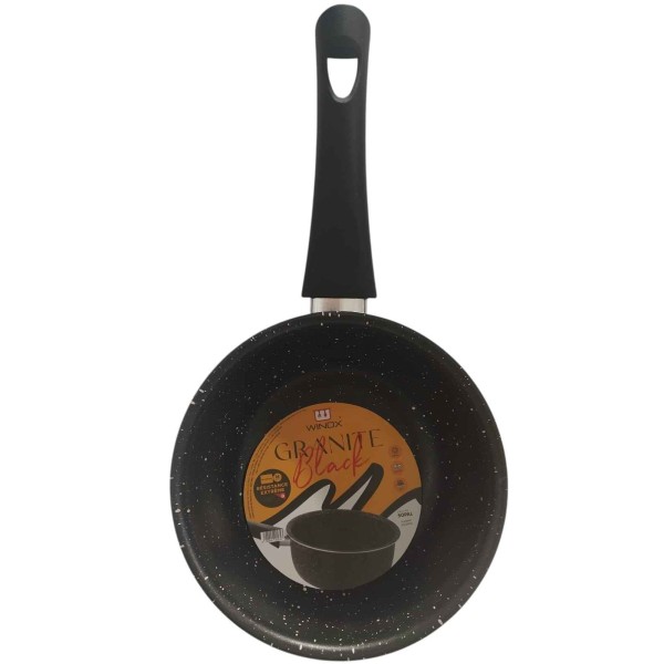 CASSEROLE EN GRANITE BLACK Ø14 CM WINOX