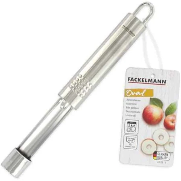VIDE POMME EN INOX OVALE 20CM FACKELMANN