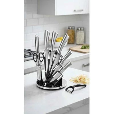 COUTEAUX AVEC SUPPORT