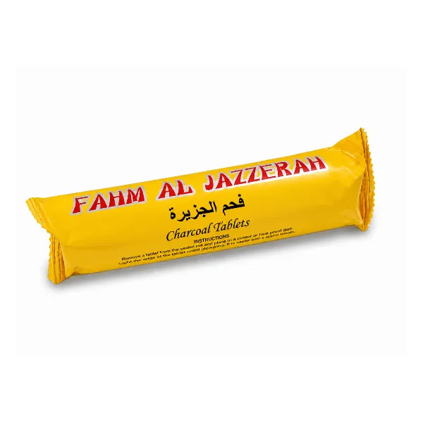 ROULEAU DE 10 PASTILLES DE CHARBON EL JAZZERAH