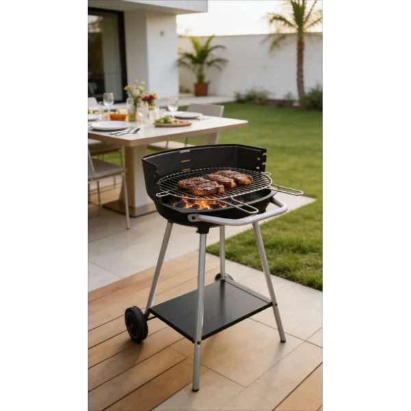 BARBECUE À CHARBON KOS 52*37.5CM EN FONTE SOMAGIC