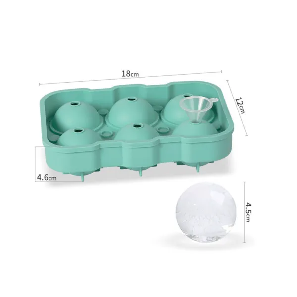 BAC À GLACON ROND EN SILICONE