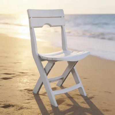 CHAISE PLIANTE BLANC RUSPINA SOTUFAB PLAST SOTUFAB PLAST - 1