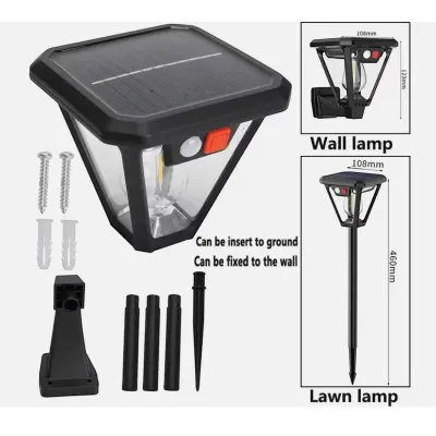 LAMPE SOLAIRE LED 2EN 1
