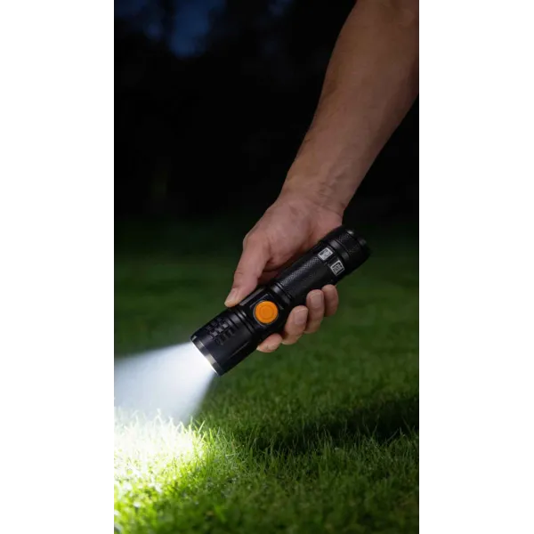 MINI LAMPE DE POCHE LED RECHARGEABLE USB 5V AVEC ZOOM REGLABLE