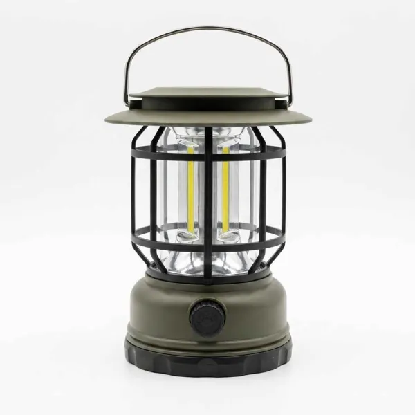 LANTERNE DE CAMPING SOLAIRE & USB AVEC ÉCLAIRAGE 360°