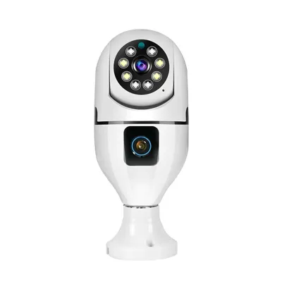 CAMÉRA AMPOULE WIFI À DOUBLE OBJECTIF PANORAMIQUE 360° TK4-5 %category%