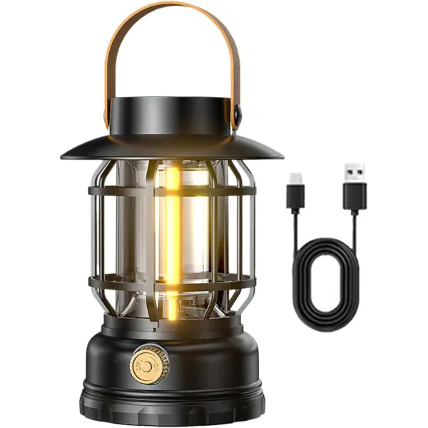 LANTERNE DE CAMPING SOLAIRE LED RECHARGEABLE USB