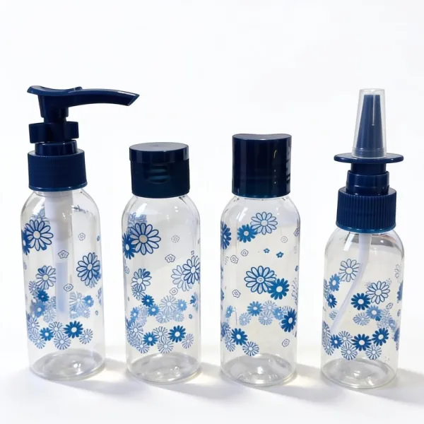 KIT DE 4 BOUTEILLES VIDES DE VOYAGE MTA660-6