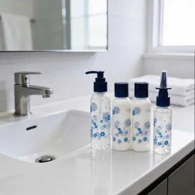KIT DE 4 BOUTEILLES VIDES DE VOYAGE