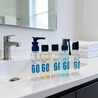 KIT DE BOUTEILLES DE VOYAGE VIDES