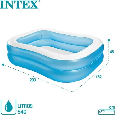 PISCINE GONFLABLE RECTANGULAIRE