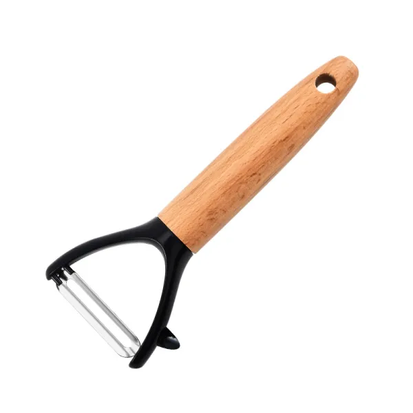 ÉPLUCHEUR DE LÉGUMES 16.8CM AVEC MANCHE EN BOIS