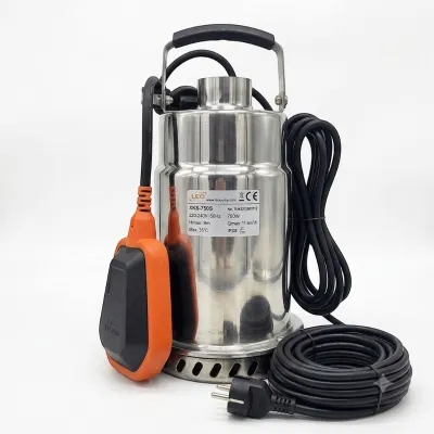 POMPE SUBMERSIBLE EN INOX XKS-750S MONOPHASÉ 1CV LEO