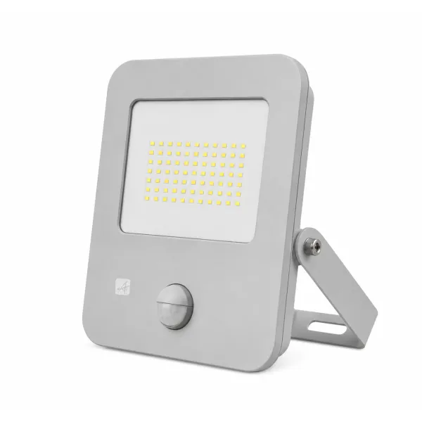 PROJECTEUR LED ZION AVEC DÉTECTEUR  DE MOUVEMENT PIR 50W – IP65 – ANSELL LIGHTING