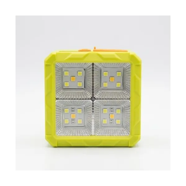 LAMPE DE CAMPING LED 100W SOLAIRE & USB AVEC 5 MODES D'ÉCLAIRAGE
