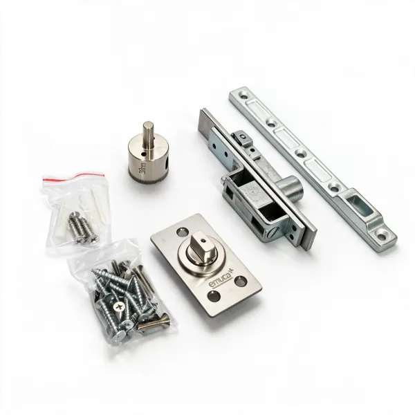 KIT DE CHARNIÈRE À PIVOT POUR PORTE EN BOIS 250KG EMUCA