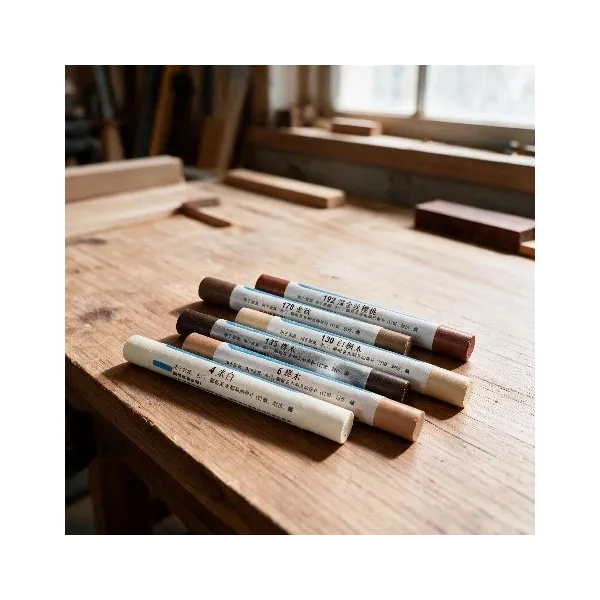 KIT DE 6 CRAYONS DE RÉPARATION POUR MEUBLE EN BOIS