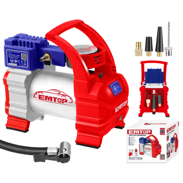 MINI COMPRESSEUR AIR 12V 10BAR EAAC3501 EMTOP