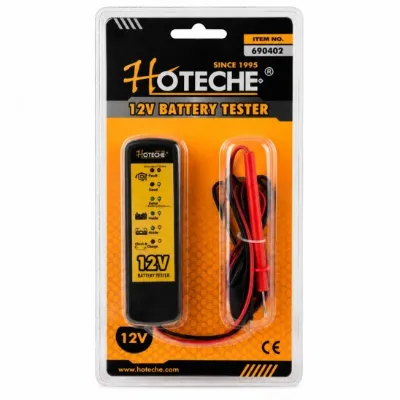 TESTEUR DE BATTERIE ET ALTERNATEUR 12V 690402 HOTECHE