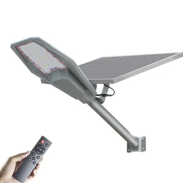 LAMPADAIRE SOLAIRE LED AVEC TÉLÉCOMMANDE 500W POUR EXTÉRIEUR 6500K SQUARE