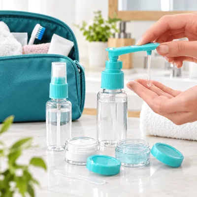 KIT DE VOYAGE 2 FLACONS ET 2 POTS