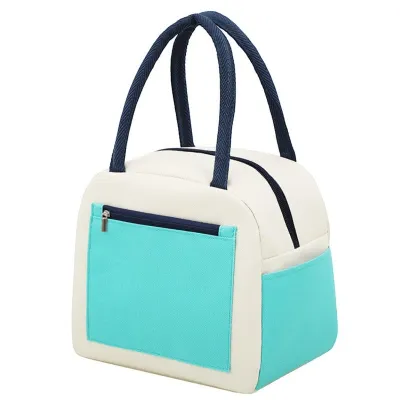SAC À GOÛTER ISOTHERME AVEC 2 POCHES ET POIGNÉES