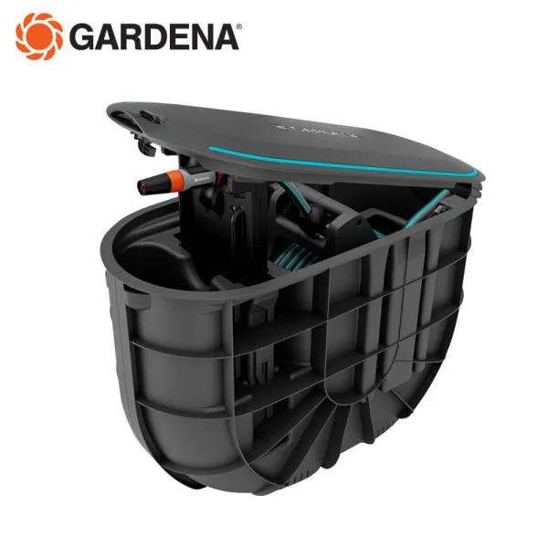 DÉVIDOIR AUTOMATIQUE ENTERRÉ ROLL-UP M 20M Ø11MM 18650-20 GARDENA