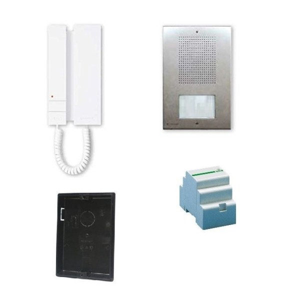 KIT INTERPHONE 1 POSTE STYLEKIT COMELIT