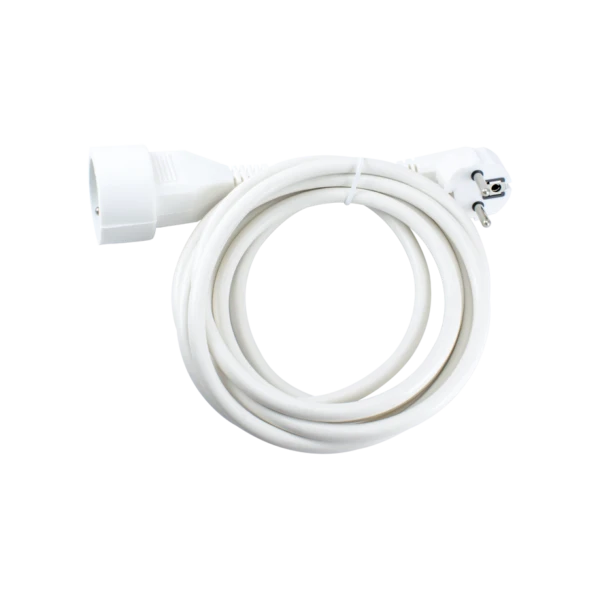 CORDON PROLONGATEUR 3G1 BLANC 10M STIEL