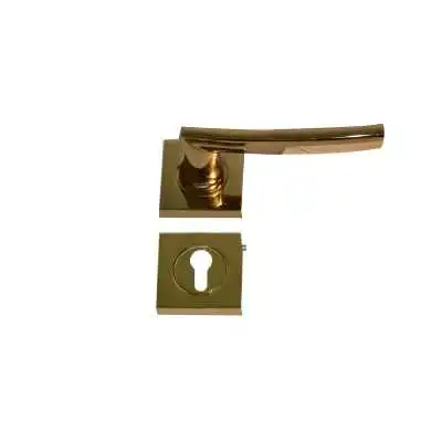 POIGNEE DE PORTE AVEC ROSACE RODOS TROU DE CYLINDRE ALBRIFINE DOGANLAR DOGANLAR - 1