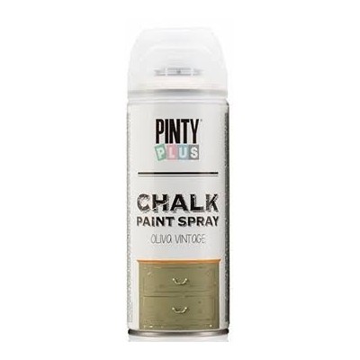 PEINTURE CHALK PAINT VERT OLIVE REF:CK803  EN SPRAY PINTY PLUS PINTY PLUS - 1
