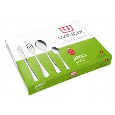 PAQ COUVERT TABLE JAWHAR 24P WINOX WINOX - 1