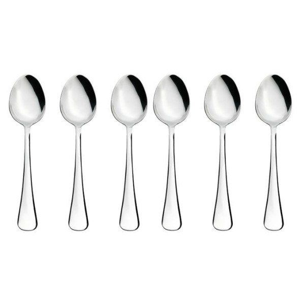 LOT DE 6 CUILLÈRES À CAFÉ ZINA WINOX