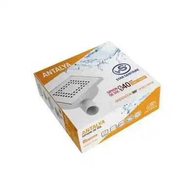 SIPHON SOL INOX 15CM ORIENT ANTALYA S40 STAR SANITAIRE STAR SANITAIRE - 2