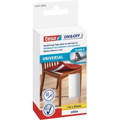 SCRATCH COUDRE BLANC 1M/20MM TESA TESA - 1