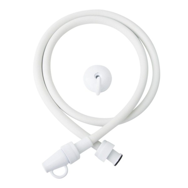 FLEXIBLE DE TOILETTE EN PVC 1M LUXPLAST