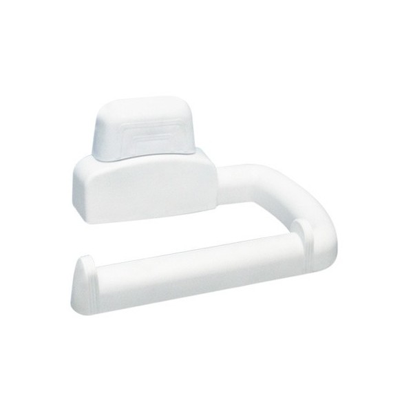 PORTE PAPIER TOILETTE EN PLASTIQUE BLANC LUXPLAST