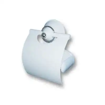 PORTE PAPIER TOILETTE BLANC/CHROMÉ LUXPLAST LUX-PLAST - 1