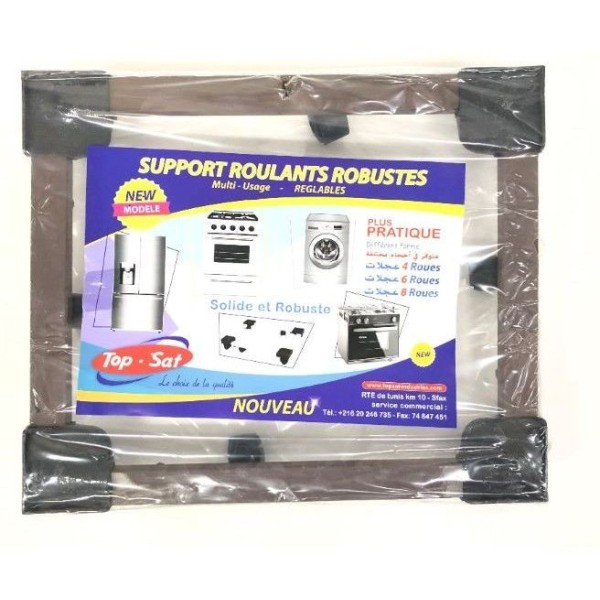 SUPPORT RÉGLABLE 8 ROUES TOP-SAT